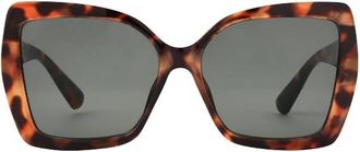 French Connection FC 23 145 EMB TRT Green Butterfly Ladies Sunglasses 10266443.COM TORGRN