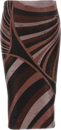 Pucci Iride Midi Rok - Dames - Kokerrokken - Veelkleurig - XL - Rokken
