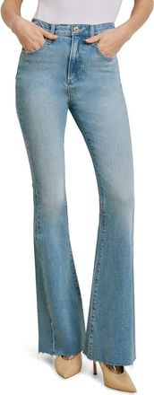 Favorite Daughter The Valentina Super High Waist Flare Jeans in Tulum at Nordstrom, Size 30