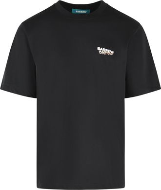 Barrow T-Shirt aus schwarzer Baumwolle