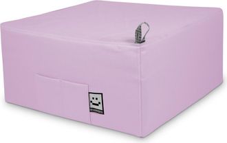Happers Happers - Puff Cama Individual Para Una Persona Polipiel Lavanda &Uacute;nico Lavanda