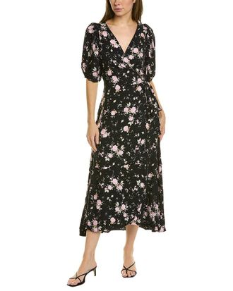 Saltwater Luxe Wrap Midi Dress