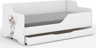 OEM Cama Infantil Lilu 160x80 Corzo Con Mariposa - Laterales