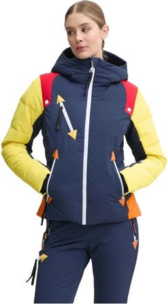 Rossignol Pilot Down Jacket - Dames - Ski Jassen - Blauw - XS - Polyester - Fitness