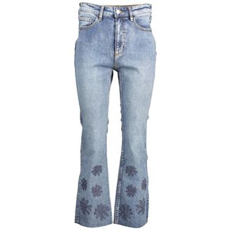 Desigual Flare Jeans, female, Blue, L, Flared Jeans
