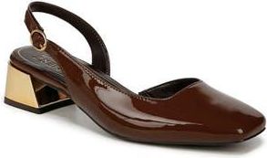 Naturalizer Jayla Half dOrsay Slingback Pump in Cappuccino Brown at Nordstrom Rack, Size 9.5