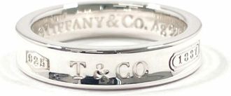 Tiffany & Co. Silver Silver 925 Band Ring (Pre-Owned)