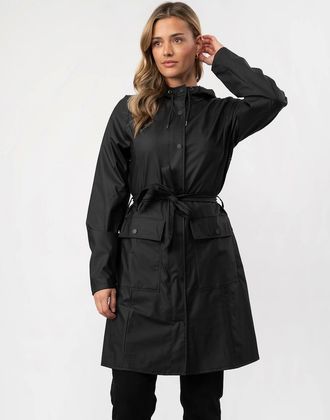 Rains Womens Rains Unisex Trail Rolltop Backpack - 01 Black - Size: ONE size