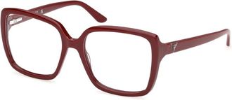 Guess Gu50435 Optisch Montuur - unisex - Accessoires - Rood - Maat: 54 MM