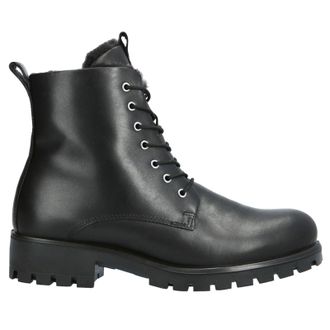 Ecco Ecco Modtray 490053 Leather Womens Ankle Boots - Black - Size:UK 5-5.5