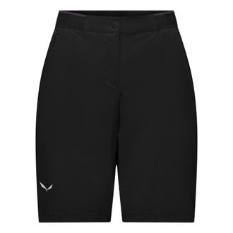 Salewa Pantalones Cortos De Trekking Salewa Pedroc 2 Para Mujer, Color Negro, 00-00000293110910 R M