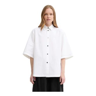 &Aacute;eron Overhemden, Dames, Wit, L, Katoen, Avonlea Shirt