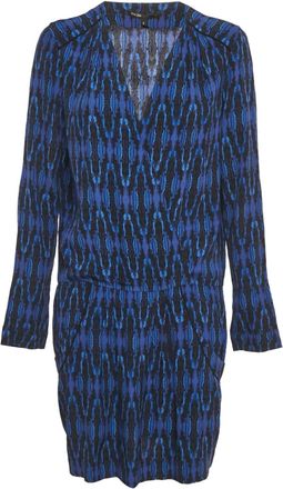 Maje Abito corto con stampa - Blu
