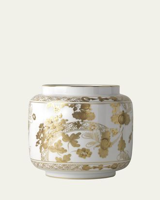 Ginori 1735 Oriente Italiano Aurum Stackable Vase