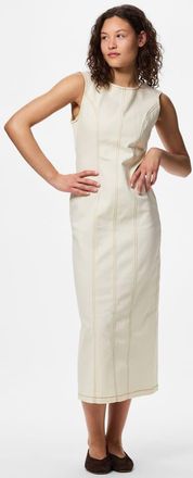 Pieces Vestito midi color mais dolce-Neutro