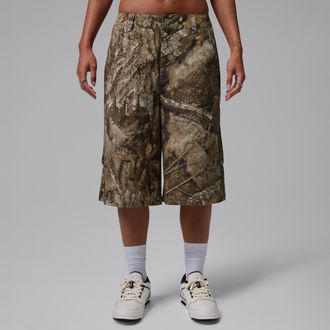 Nike Jordan Womens Jordan Flight Chicago Realtree Big Shorts in Brown | IF1171-256