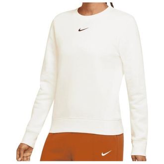 Nike Sportswear Phoenix Fleece Sweatshirt Pullover f&uuml;r Damen | wei&szlig;