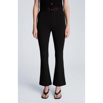 Kenneth Cole Flare Leg Pull-On Pants in Black at Nordstrom Rack, Size X-Large