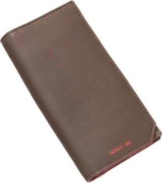 Cerruti Heren Leren Portemonnee met Kaarthouder - Heren - Portefeuilles - Bruin - ONE Size - Accessoires