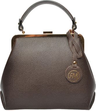 Roberta M Bordeauxrood Rundleer Tas