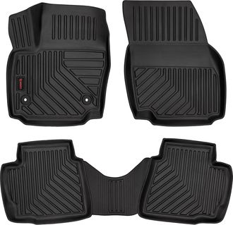 OEM Alfombrillas De Goma 3d Para Coche: Ford Mondeo Mk4 (liftback, Sed&aacute;n, Familiar, 2007-2012) - Borde De 5 Cm