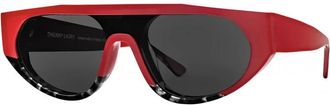 Thierry Lasry Stijlvolle zonnebril voor modeliefhebbers - unisex - Zonnebrillen - Rood - 57 MM - Accessoires