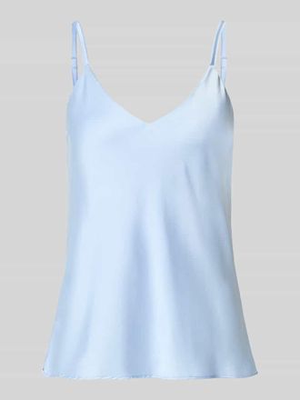 Rinascimento Rinascimento Top mit V-Ausschnitt und Spaghettitr&auml;gern in Hellblau, Gr&ouml;&szlig;e XL