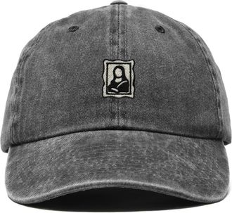 Dalix Frame Dad Cap in Washed Black at Nordstrom