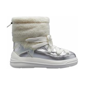 Moncler Slippers - female - Moncler - Winter Boots - Gray - 4 1/2 UK - Shoes