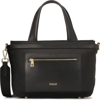 Kazar Textiele Handtas en Schoudertas - Dames - Handtassen - Zwart - ONE Size - Leer - Tassen
