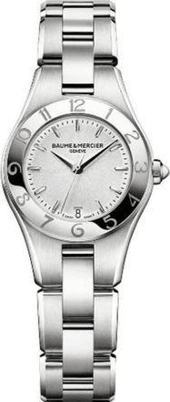 Baume & Mercier Linea Quartz Silver Dial Ladies Watch M0A10009