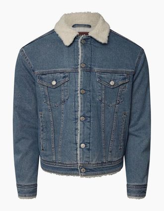 Replay Womens Womens Denim Jacket - Blue - Size: 10/8