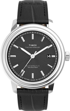 Timex Waterbury Metropolitan Heren Zwarte Horloge TW2Y23000