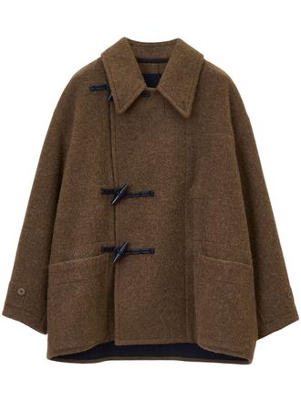 Christophe Lemaire Piumino con cintura - Marrone