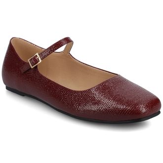 Journee Collection Womens Wide Width Carrie Dress Flats
