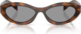 Prada 0pr 26zs Cat-Eye Tortoiseshell Acetate Sunglasses