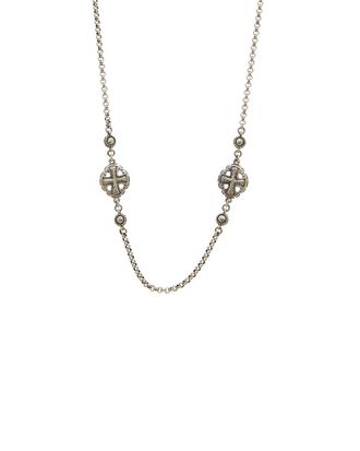 Konstantino Aspasia Silver & 18K Toggle Necklace