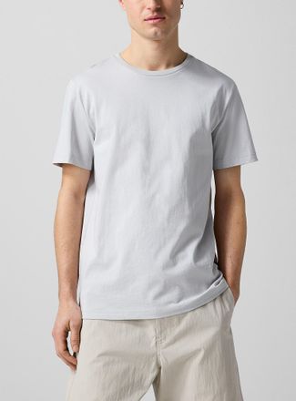LE17SEPTEMBRE Mens Plain pure cotton T-shirt