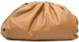 Bottega Veneta Pre-owned Clutches, female, Brown, Size: ONE SIZE Pre-owned The Pouch