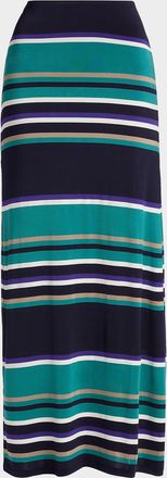 Ramy Brook Jayla Striped Maxi Skirt