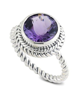 Samuel B. Silver 2.70 Ct. Tw. Amethyst Twisted Ring