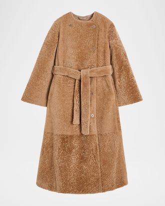 By Malene Birger Sandria Reversible Shearling Coat