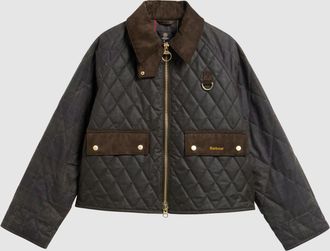 Barbour Veste Tartan Reimagined Icons Tartan Quilted S Olive Classic
