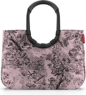 Reisenthel Einkaufskorb REISENTHEL Loopshopper L, Damen, dunkelrosa, Polyester, Einkaufsk&ouml;rbe Einkaufskorb