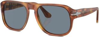Persol Po 3310S 9656 Zonnebrillen - unisex - Zonnebrillen - Bruin - 57 MM - Accessoires