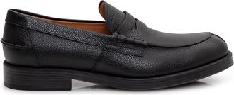 Tod's Black Leather Loafers