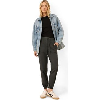 Pact Organic Cotton Monterey Poplin Jogger in Oak at Nordstrom, Size Xx-Large