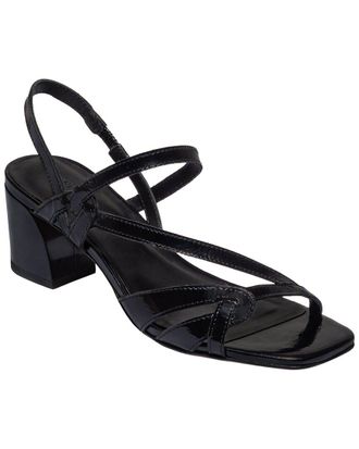 Bernardo Gyoda Patent Mid Heel Sandal