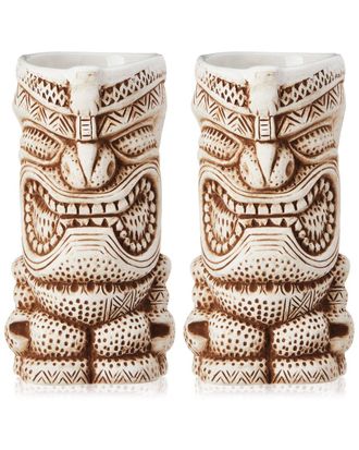 Viski High Tide Tiki Mugs