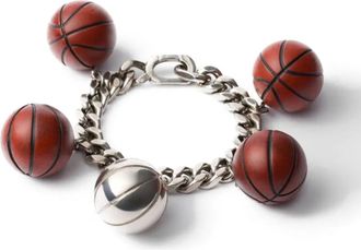 Prada Bracciale a catena - Marrone